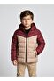 Boy's Water-Repellent Hooded Coat with Pockets and Zipper