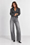 Turtleneck Women's Knitwear Sweater with Snap Button Detail |   Mkw5311605-1
