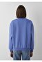 Crew Neck Sweatshirt Bleached Denim - 5
