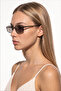 Acosta Gun Light Brown Sunglasses - 2