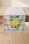 Limon Cello Printed Runner 40X140 cm - 4