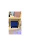 Japandi Cotton Swab Dispenser – Cotton Swab Organizer with Lid and Bathroom Organizer