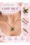 Fairy Girl Figured Necklace – Elegant Design with Colorful Wings and Stone Detailing - 2