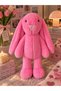 Cute Plush Rabbit Toy - Soft Sleeping Companion for Children Pink 45cm - 4