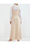 2490 Long Salopet Dress - Cream - 5