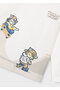 Baby Boy Printed Long Sleeve T-Shirt Cream 4011 - 3