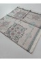 Rayon Patterned Square Scarf Silky Textured Elegant Motif Women's Scarf 90 X 90 cm - 4