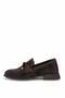 D26Ka-3075 Women's Genuine Leather Casual Shoes Brown - 3