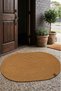 Door Mat 40X60 Bohemian Style Washable Double Sided Jute Mat Wicker Bathroom Exterior Door
