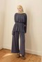 Asymmetric Premium Suit Smoked - 3