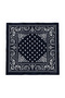 Choose Your Style Black Classic Bandana Patterned Scarf 70 X 70 cm - 3