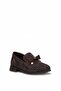 D26Ka-3075 Women's Genuine Leather Casual Shoes Brown - 2