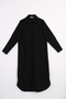 Long Shirt with Hidden Placket