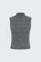 Braided Zero Sleeve Knitwear - Gray - 3