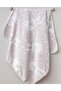 Soft Baby Blanket with Plaid Pattern and Teddy Bear Figure