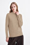 Half Turtleneck Beige Knitwear 0153