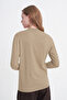 Half Turtleneck Beige Knitwear 0153 - 4