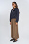 Women's Hooded Plaid Patterned Comfortable Jacket - 2