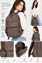 Unisex Backpack with Wallet - 3