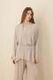 Asymmetric Premium Suit Beige - 2