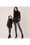 Mother Daughter 40 Denier Pantyhose Set Graphite (You Create Your Own Combination) - 4