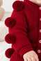 Ponponlu Thessaloniki Knitted Baby Knitwear Jumpsuit Set with Headband - Seamless Soft Baby Jumpsuit - 4