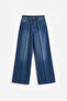 Ironed Wide-Legged Trousers - 2