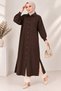 Women's Modal Tencel Buttoned Oversize Long Tunic Shirt - 6