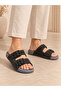 Women's Double Buckle Comfortable Sole Comfortable Slippers