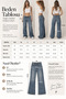 Women's Low Waist Cargo Pocket Spanish Flare Jean Pants Y2K Flare Denim - 5