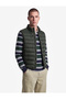 High Collar Pocketed Sleeveless Zippered Inflatable Vest - 2