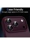iPhone 18 Pro Max Compatible Camera Lens Protector with Metal Frame Full Coverage Protective Glass - 4