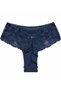 Plus Size Floral Lace Bow Detailed Stretchy Women's Panties - 2