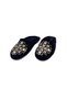 Women's Home Slippers Winter Indoor Soft Comfortable Stylish Embroidered Dowry Guest Slippers - 3