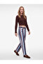 Crew Neck Long Sleeve Slim Fit Basic Crop Knit Sweater - 3