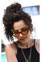 Black Orange Unisex Sunglasses - 4
