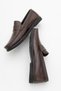 Genuine Leather, Laceless, Inner and Outer Leather Men's Shoes - 5