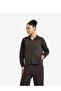 Women's Brown Zippered Hooded Tracksuit Set 26N-2105/2110 - 3