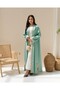 Luxury Abaya with Floral Lace - 3