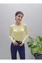 Women's Modal Fabric Crew Neck Finger-Loop Body-Blouse - 5