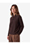 Viscose Long Sleeve High Collar Decorated Buttoned T-Shirt - 2