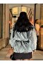 Imported Fabric, Lined Premium Fur Coat with Sleeves and Belted Leather Belt Included - 7