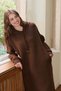 Eleni Yumoş Dress Brown - 2