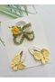 Zarafet Handmade Luxury Elegance 3-Piece Handmade Knitted Hair Accessory Set Suitable for All Age Groups - 4