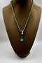 2 Pieces Enamel Dove Bird & Gold Heart Object Tasseled Bohemian Style Green Pink Blue Rope Necklace Set - 3