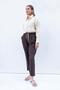 Elastic Waist Wide Leg Pants - 3