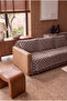 Natura Square 85% Cotton Double-Sided Fringed Sofa Cover 170X220 cm - 2