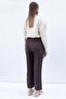 Elastic Waist Wide Leg Pants - 2
