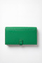 Genuine Leather Large Size Women's Wallet Green with Language Detail Lv910118 - 4