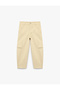 Pocketed Loose-Fit Cotton Gabardine Trousers